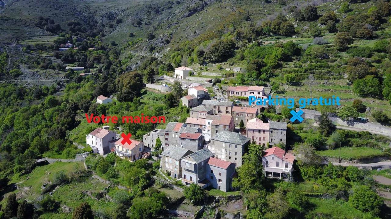 Maison De Village Avec Vue Sur Les Montagnes Bigorno Kültér fotó